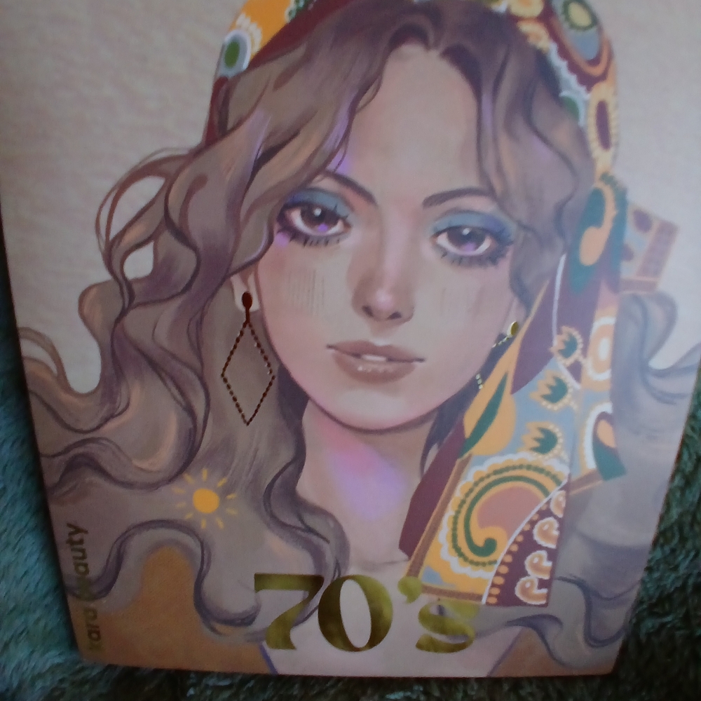 Kara Beauty 70's Eyeshadow Palette Vibrant Colors
